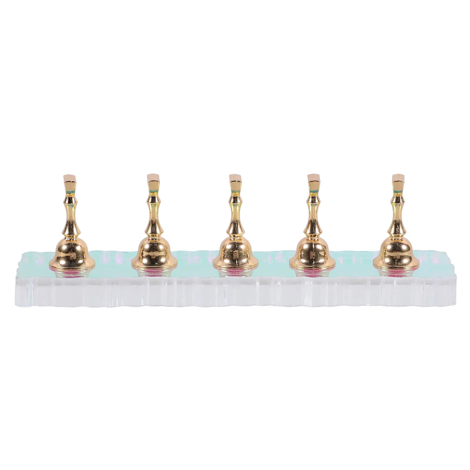 

1Set Convenient Nail Display Stand Multi Functional Nail Art Supply for Practicing Techniques At Home Manicure Tool