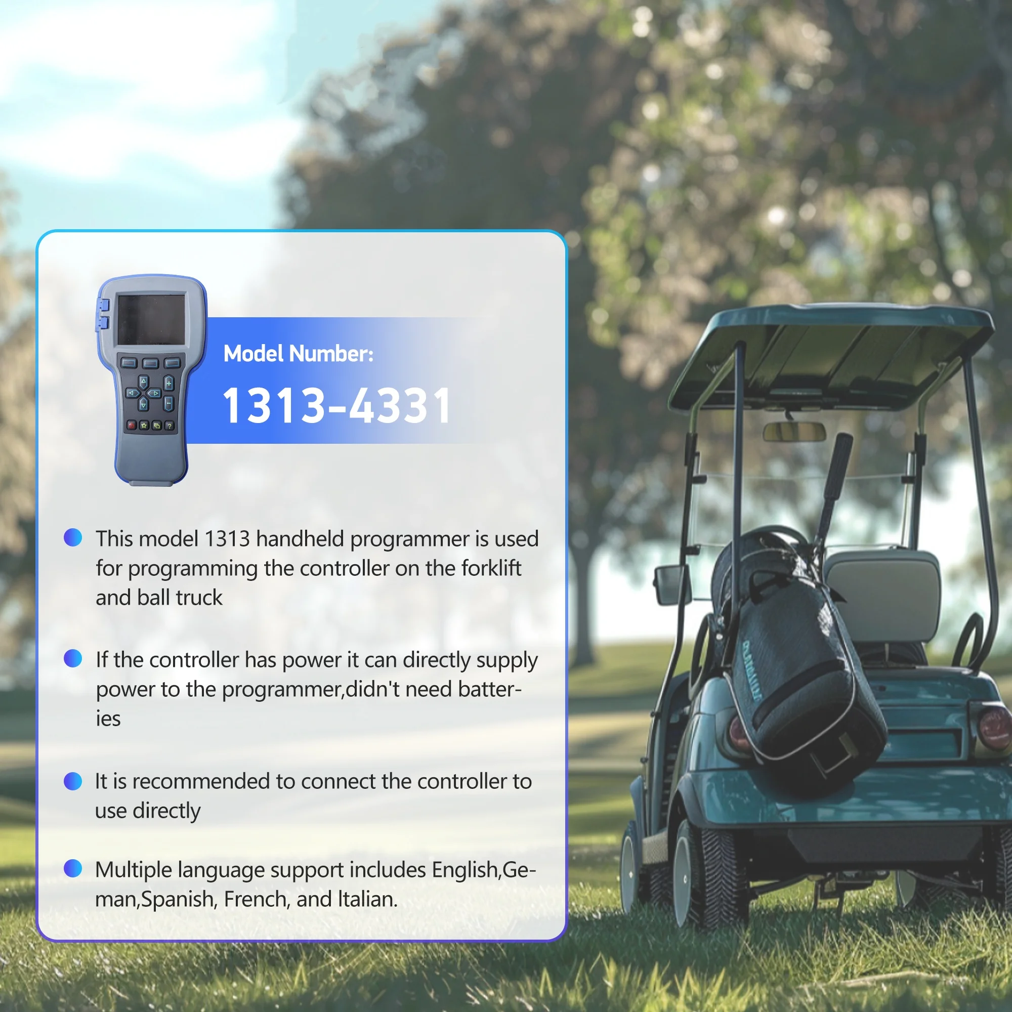 مبرمج محمول استبدال كورتيس 1313-4401 1313-4331 1311-4401 1313-4431 OEM مستوى الهاتف ل كورتيس التيار المتناوب وحدة تحكم محرك التيار المستمر