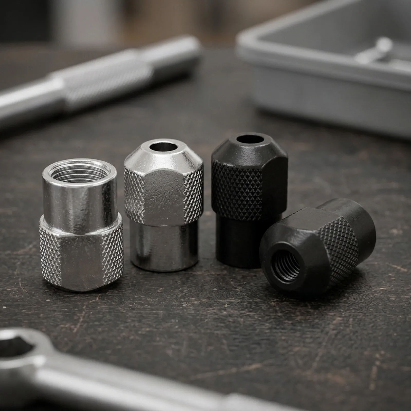 Features Silver Install Metal Metric Thread Rotary Tool Accessories Zinc Alloy M Mm Install Metal Metric Thread