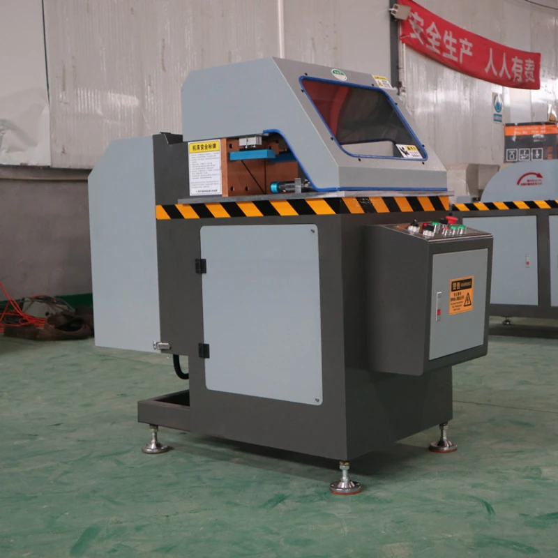 Aluminum alloy door and window material 550 swing angle cutting machine 45 degree 90 degree aluminum machine precision saw table