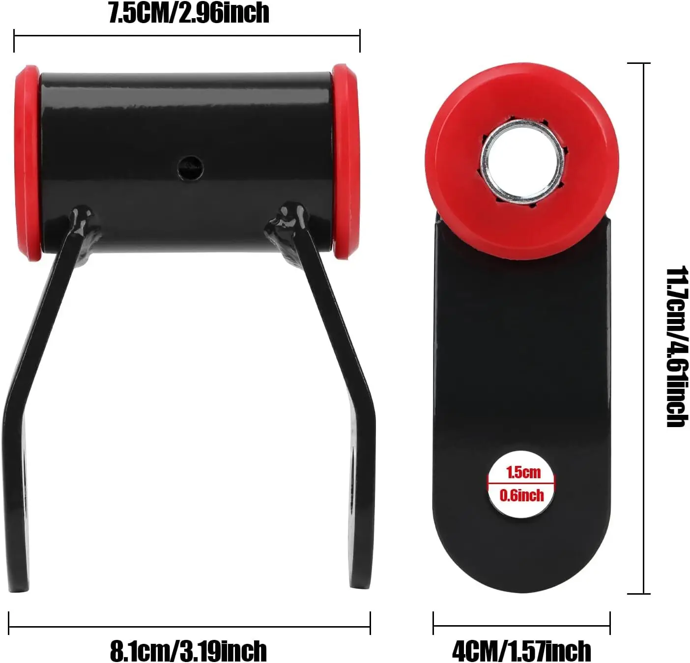 طقم رفع أغلال خلفية فولاذية 710515 1-1.5 بوصة لسيارة تشيفي سيلفرادو جي إم سي سييرا 1500 2WD 4WD شاحنة EM-1020