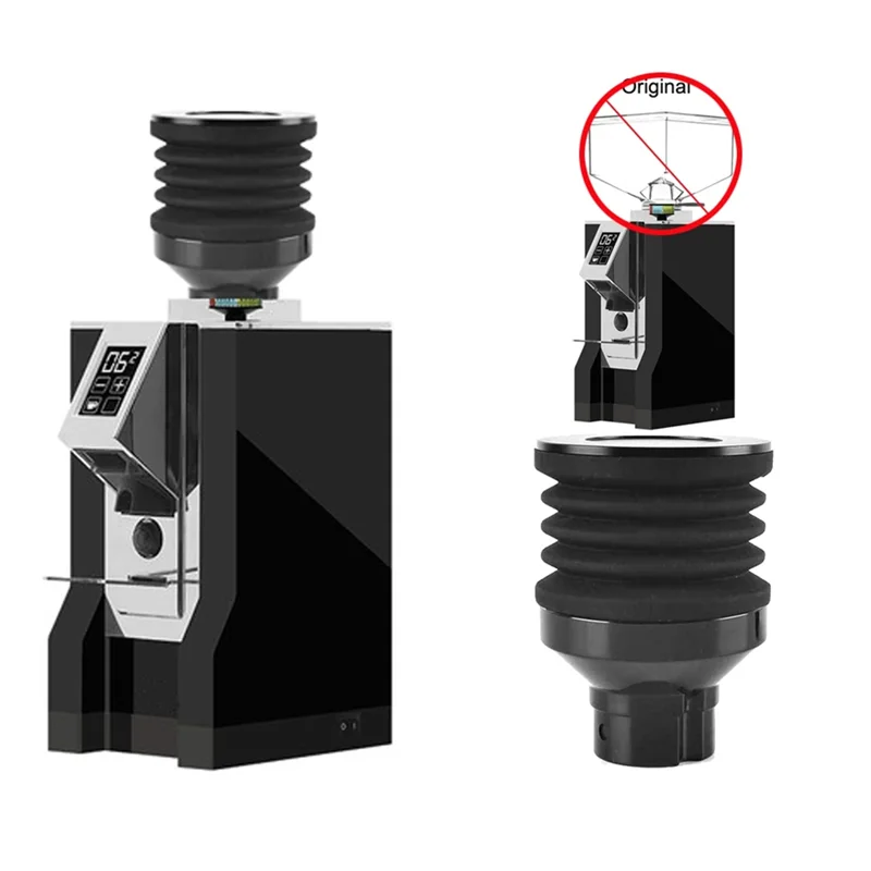 COME Single Dose Hopper For Eureka MMG Eureka Nign Vanuale/Eure Mign Silenzio Coffee, Metal Blowing Cover