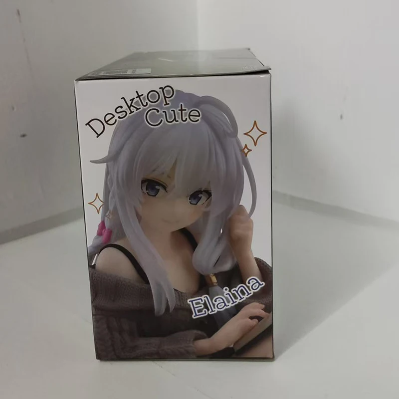 In Stock TAiTO Desktop Cute THE JOURNRY OF ELAINA ELAINA ~Casual Ver.~ PVC 18CM Anime Action Figures Model Collection Toy