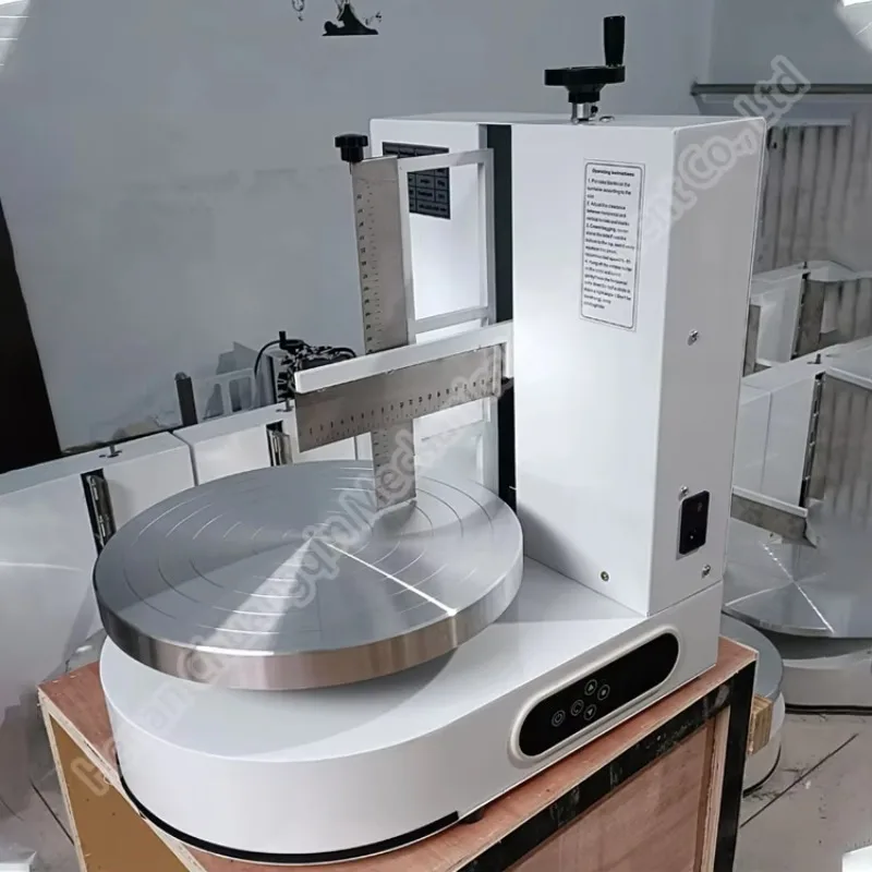 Cream Butter Spreading Machine Cake Layer Birthday Making Spreading Machine Cake Icing Smoothing Coating Machine