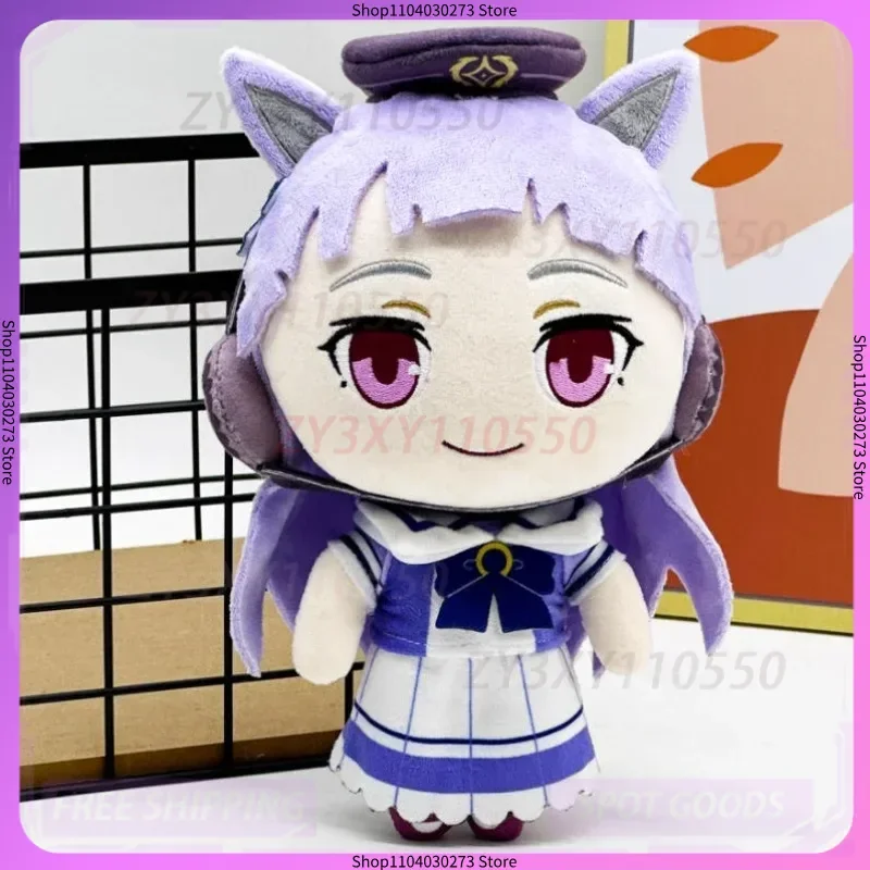 新しいウマ娘レースホースガール茶髪少女ぬいぐるみ枕人形アニメ周辺人形ファッション新製品ホリデーギフト