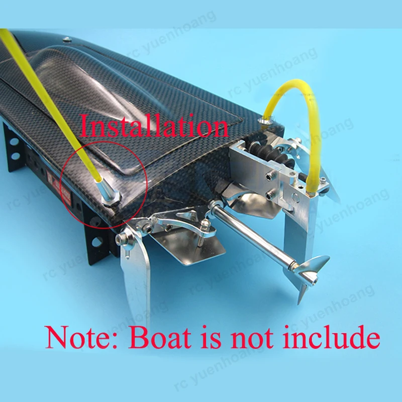 5PCS RC Boat Car Model Colorful Aluminum Alloy Antenna Seat Assembly Tube Sleeve with Cap+Mount Kit L320mm for DIY Accessories