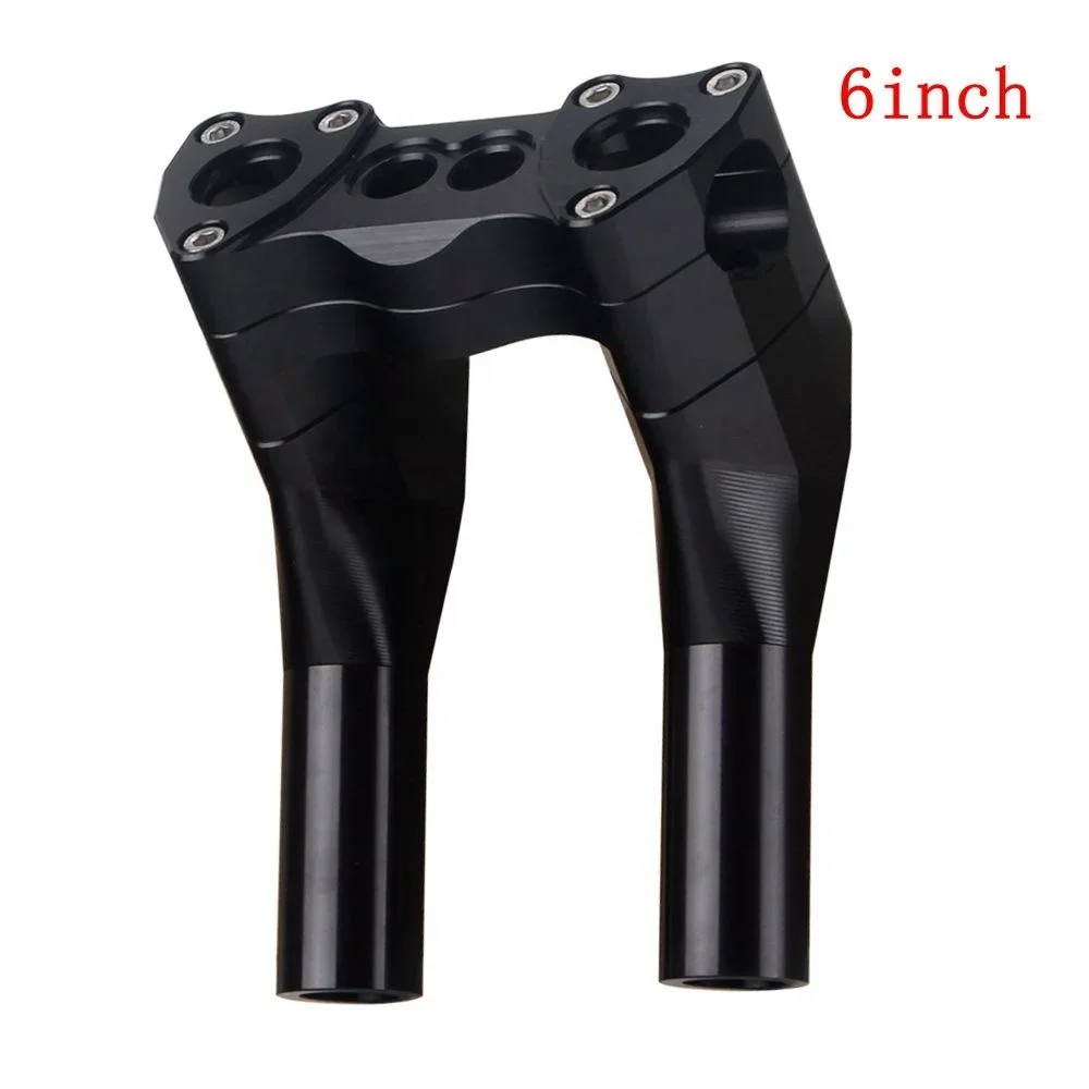 

Black Pullback Riser for 1inch Handlebar CNC Aluminum Riser for Harley most Dyna Street bob Softail Sportster models