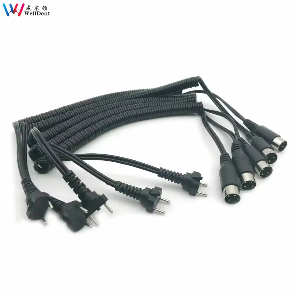 5pcs Cord Spiral Rope for Dental Lab Electric Marathon Saeyang Handpiece Micromotor Saeshin Handpiece