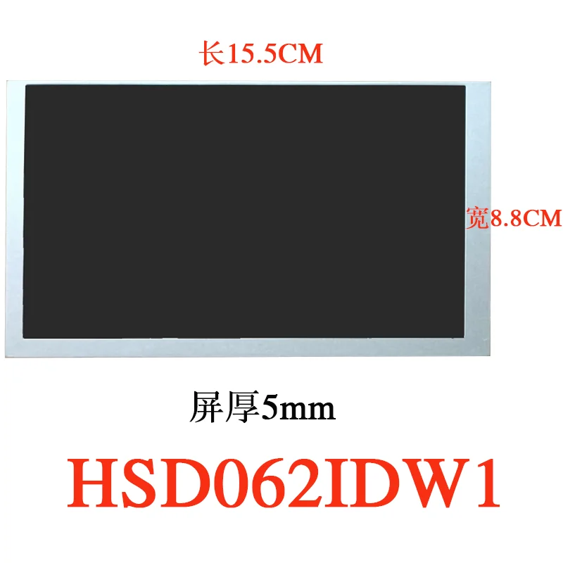 Imagem -04 - Placa do Controlador do Painel Lcd Hsd062idw1 A00 A01 A02 Hdmi Vga 2av 50pin a 60pin Ttl Lvds 62