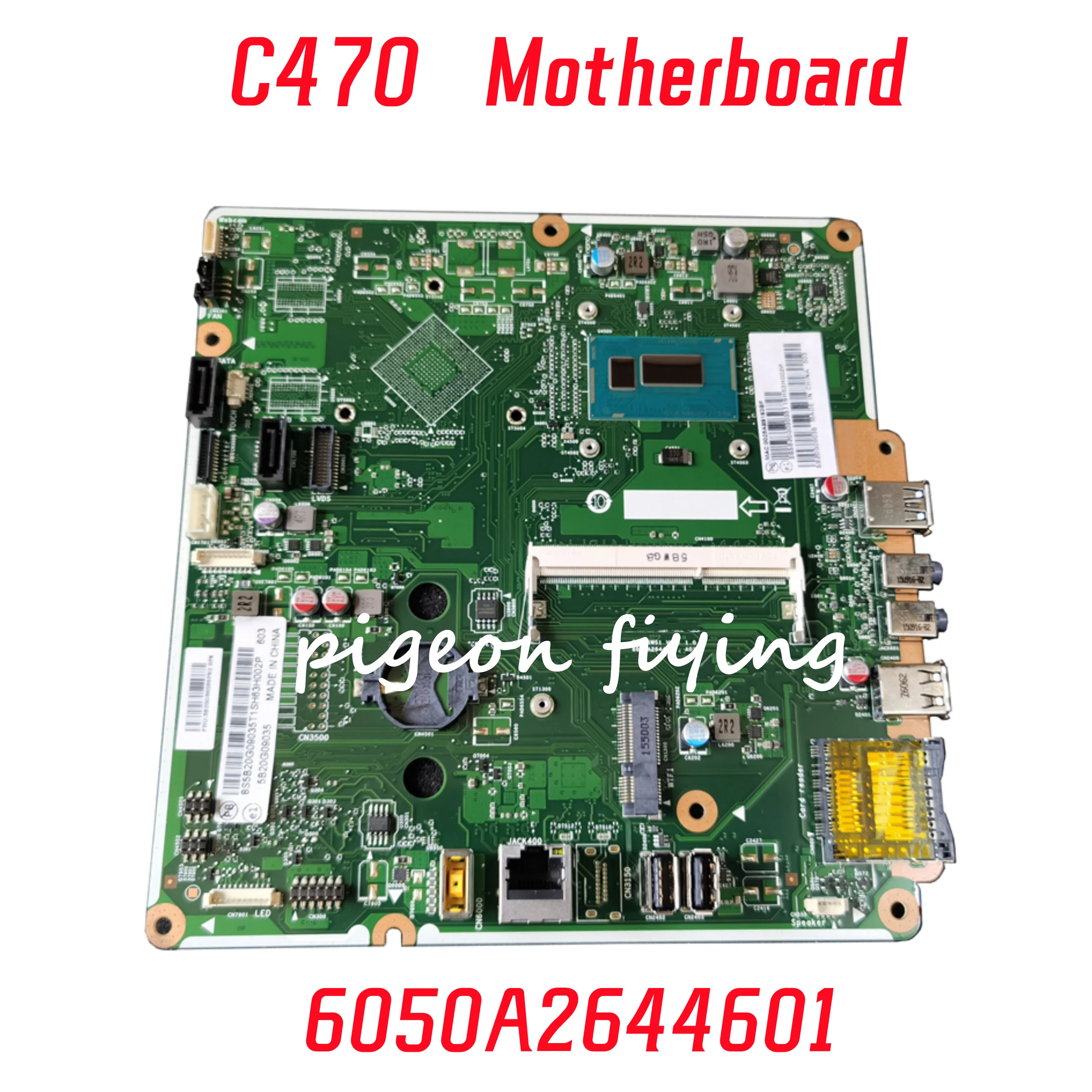 

Материнская плата 6050A2644601 CIHASWS1 для ноутбука Lenovo C470, материнская плата DDR4 FRU: 5B20G09035 100%, полностью протестирована