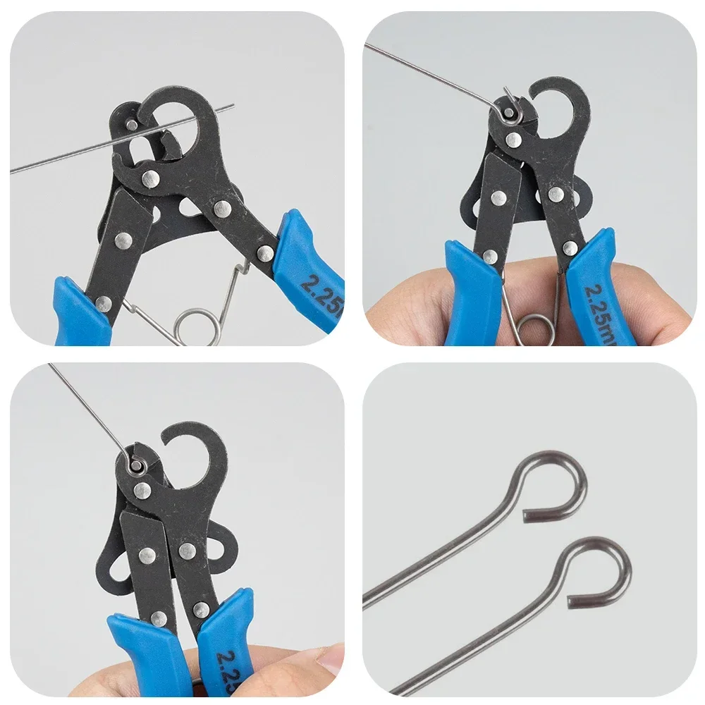 1.5/2.25/3mm Wire Rolling Plier Set for Wire Winding Bending Repair Jewelry Making Tool Round Nose Pliers for Wire Ring Wrapping