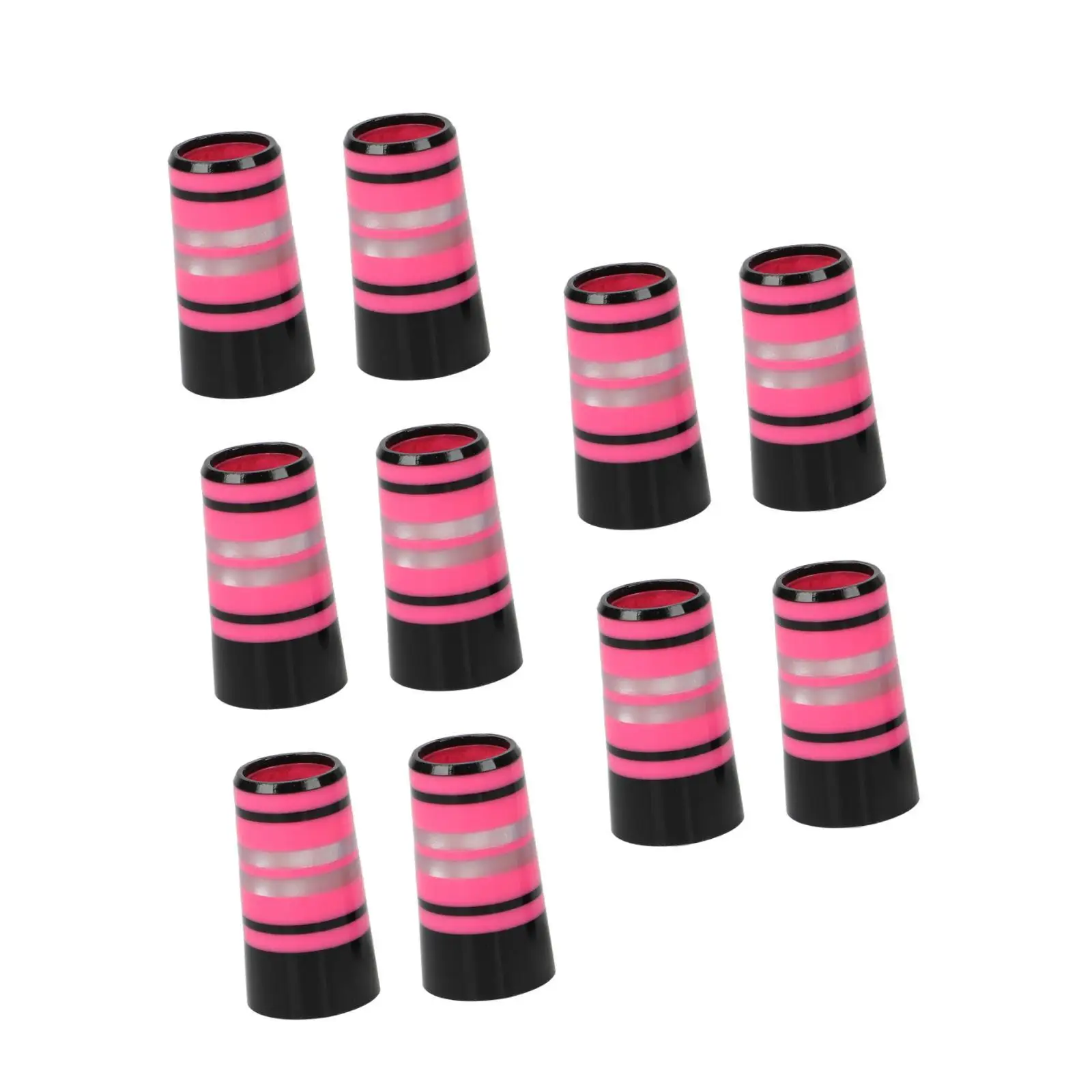 

10x Golf Ferrules Replacement Practical Lightweight Golf Club Repair Parts Portable Golf Iron Ferrules Covers Taper Tip Adapter