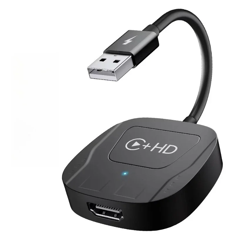 

Wireless adapter car playback high definition multimedia interface video streaming dongle wired to wireless magic box