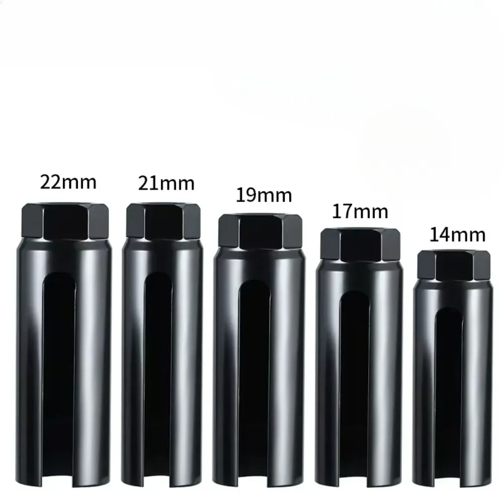 Automotive Narrow Mouth Oxygen Sensor Sleeve European‑Style 14‑24mm 1/2″ Cxygen Sensing Drive Socket Wrench Car Tool Set