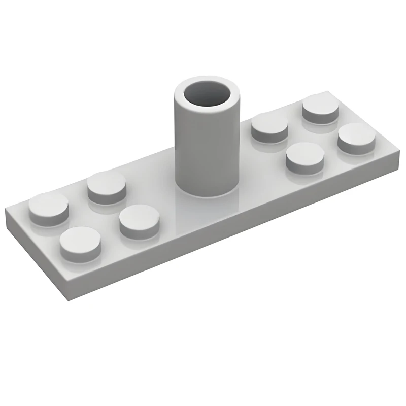 

15pcs/set Plate 2x6 with Pole Shaft Building Blocks DIY MOC Parts Compatible with Major Brands 25195 Brick Toys