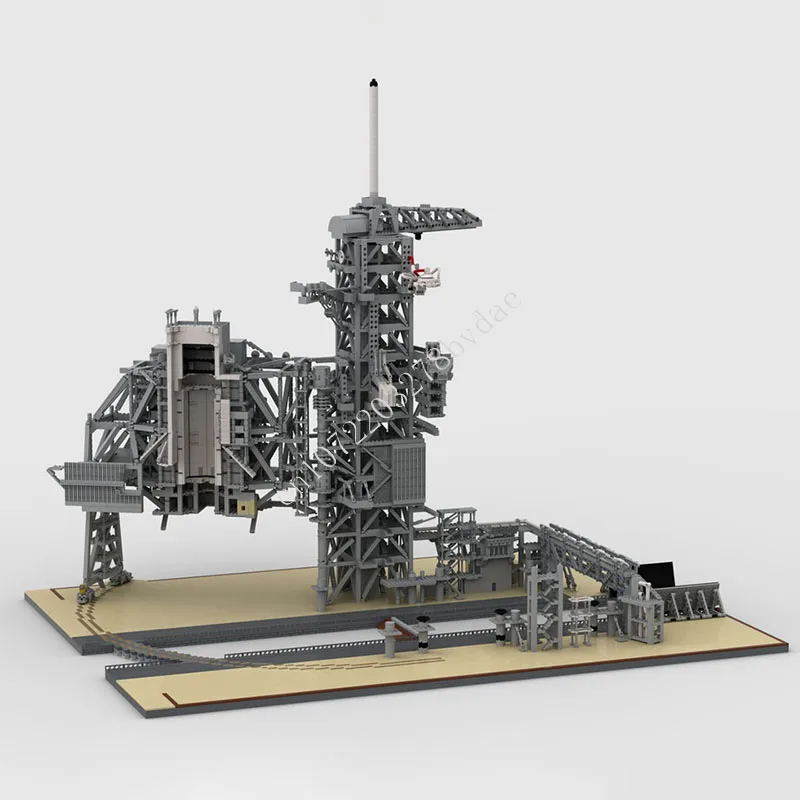14772 PCS Space Launch Complex Building Blocks Set Rocket Launch Pad Model Educational Assembly for Adults Home Decoration Toys