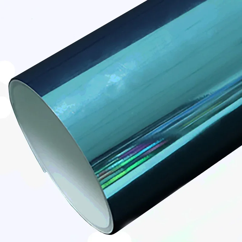 

2025 1.52*17m Color Changing Film Chrome Colorful Car Wrap Vinyl Mirror Vehicle Wrapping Car Stickers