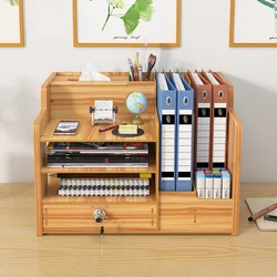 Multi-layer Storage Racks Multifunctional Shelves Desktop Wooden Storage Holders Desk Cosmetic Sundries Organizer Home Supplies