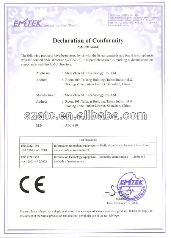 

ATC-810 Преобразователь USB в RS232