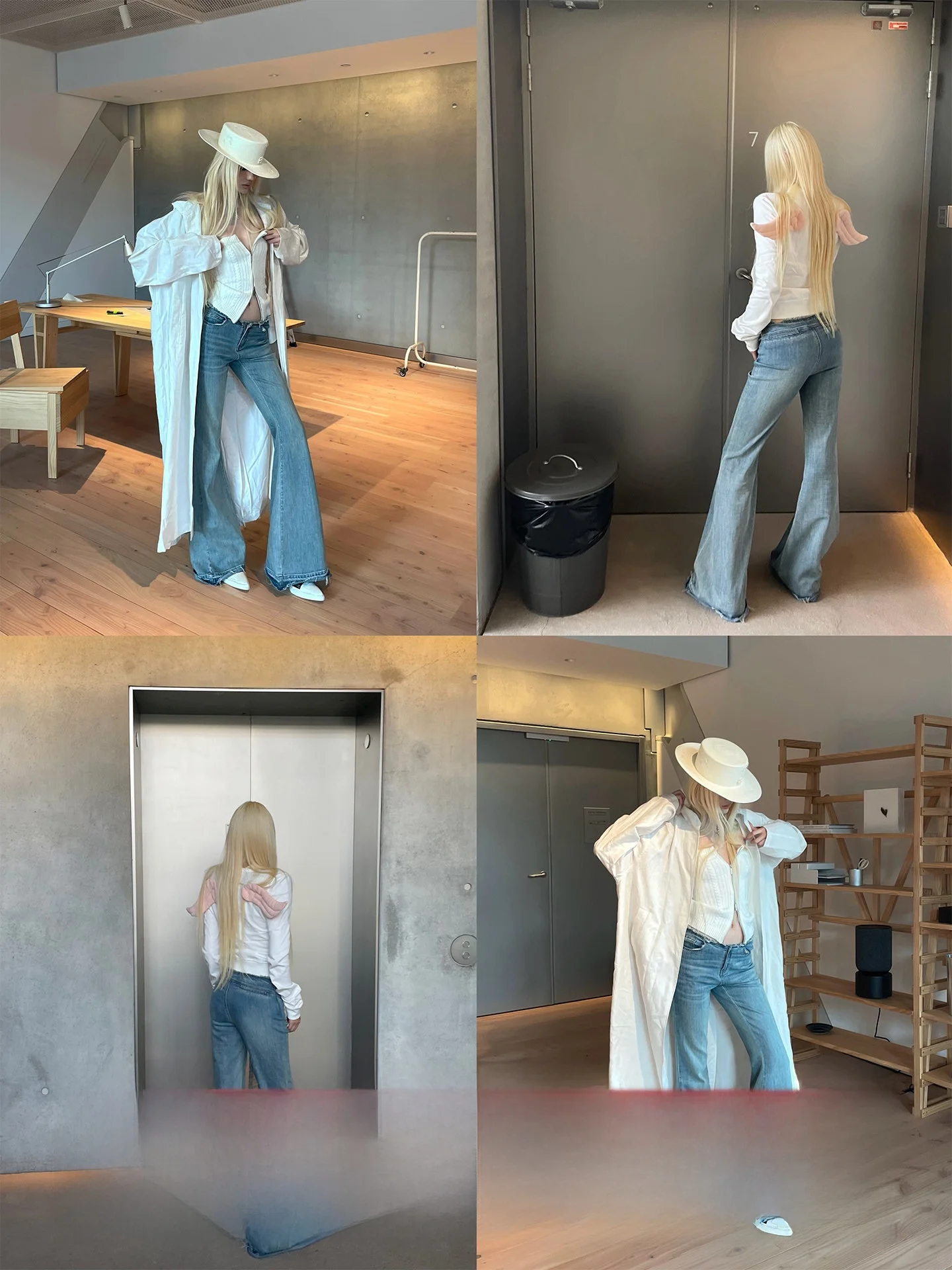 

Джинсовые джинсы-колокольчики с низкой талией, облегающие американские джинсы без талии, Rase Le Sol Rebel, женские хлопковые джинсы в стиле ретро на молнии