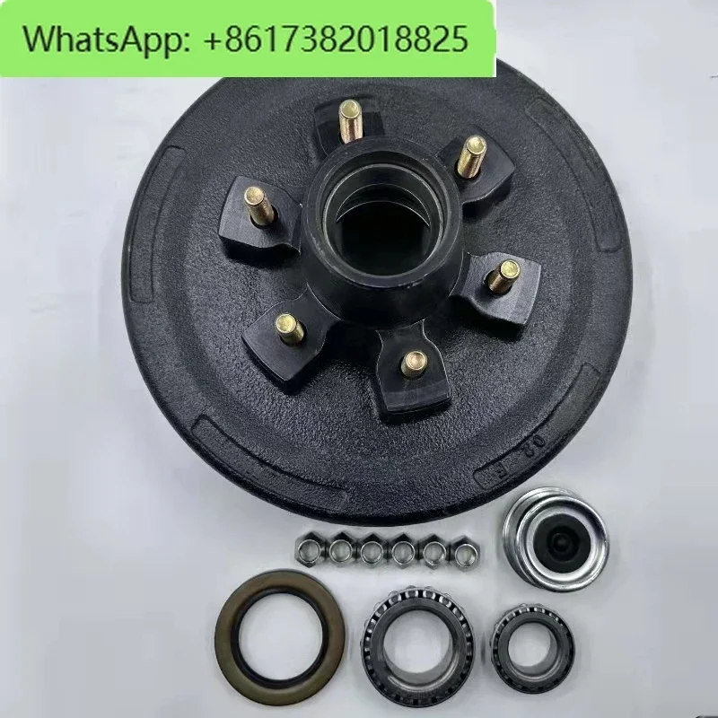 BD2-655-17 Brake Drum Trailer brake automotive parts brake drum on Axle