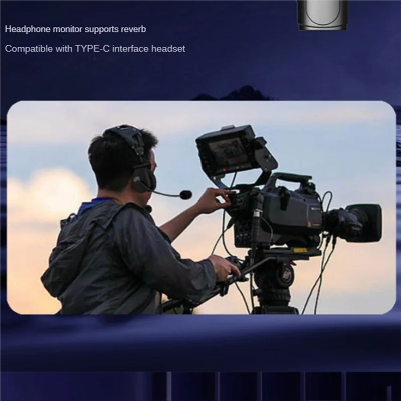 Mikrofon bezprzewodowy B68A, mini, przenośny, krawatowy, dwukanałowy do nagrywania audio i wideo, do transmisji audio na żywo.