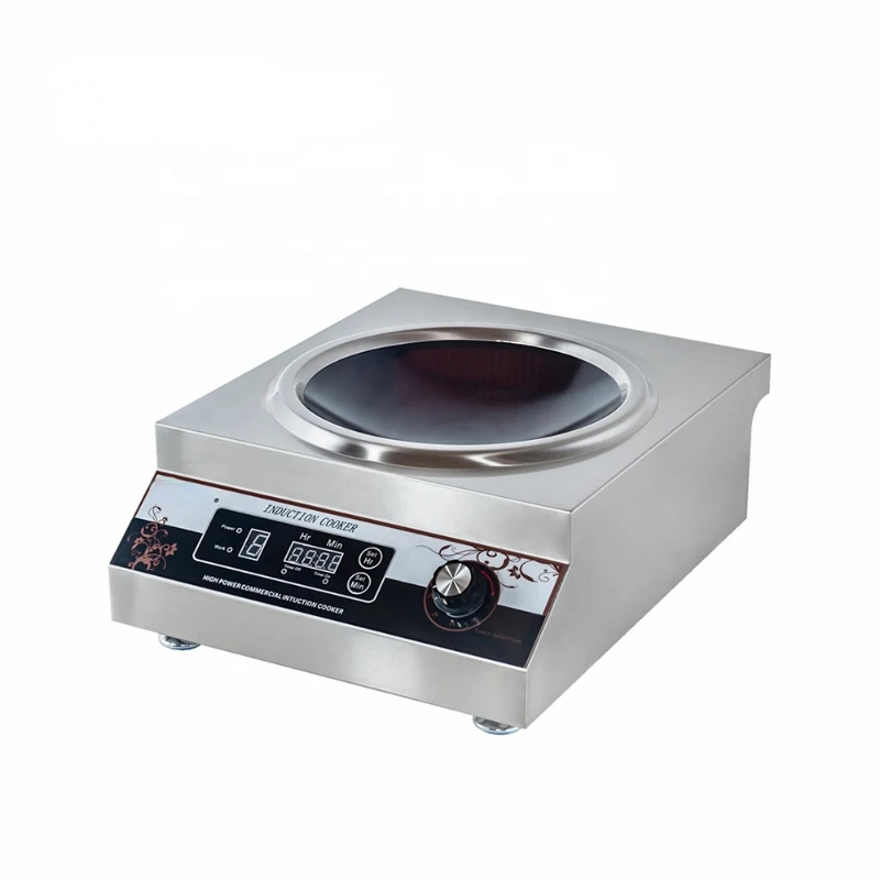 imported stainless china national concave induction wok cooker commercial induction cooker 5000 watt