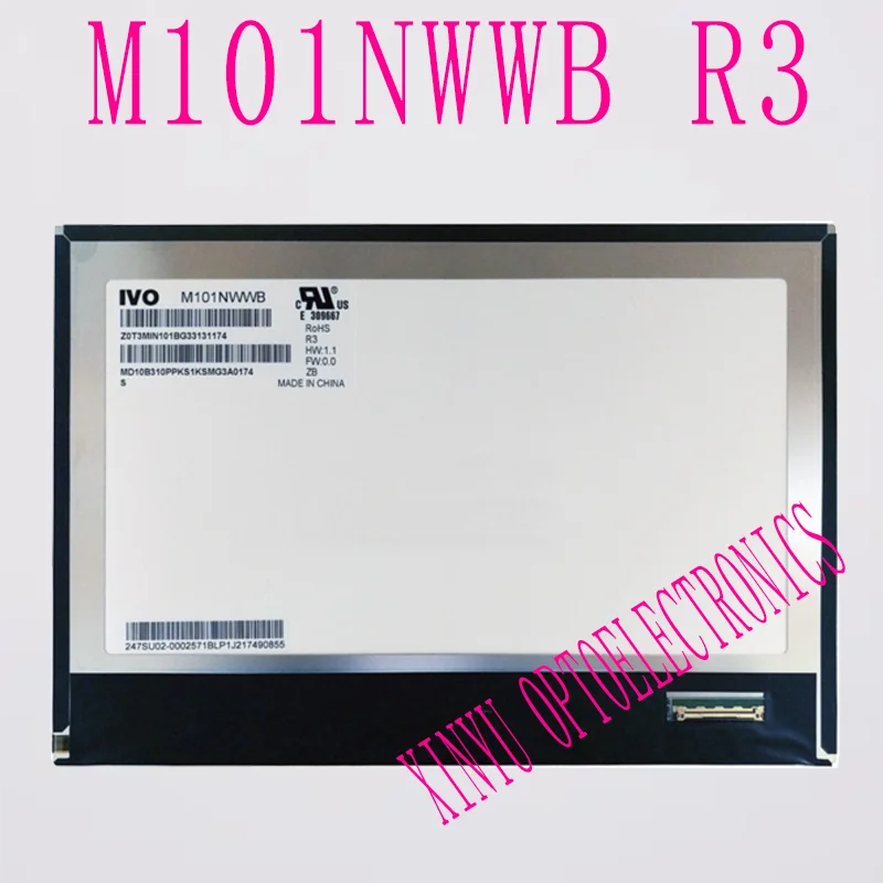 

ЖК-дисплей M101NWWB R3 для IVO, оригинальный 10,1-дюймовый ЖК-экран M101NWWB