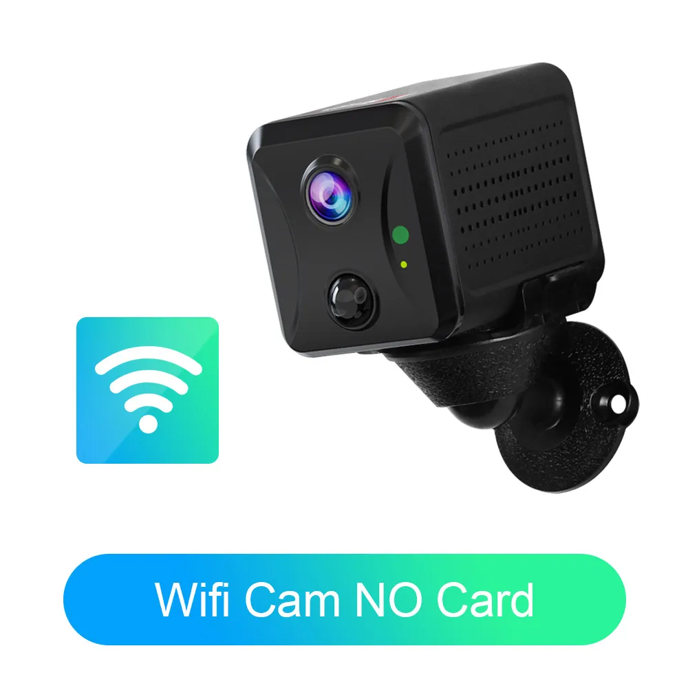 LS VISION Ubox Mini 4G Sicherheitskamera SIM-Karte oder WLAN HD Überwachungskamera 3800mAh Akku Energiesparend Sprachgegensprechanlage CCTV