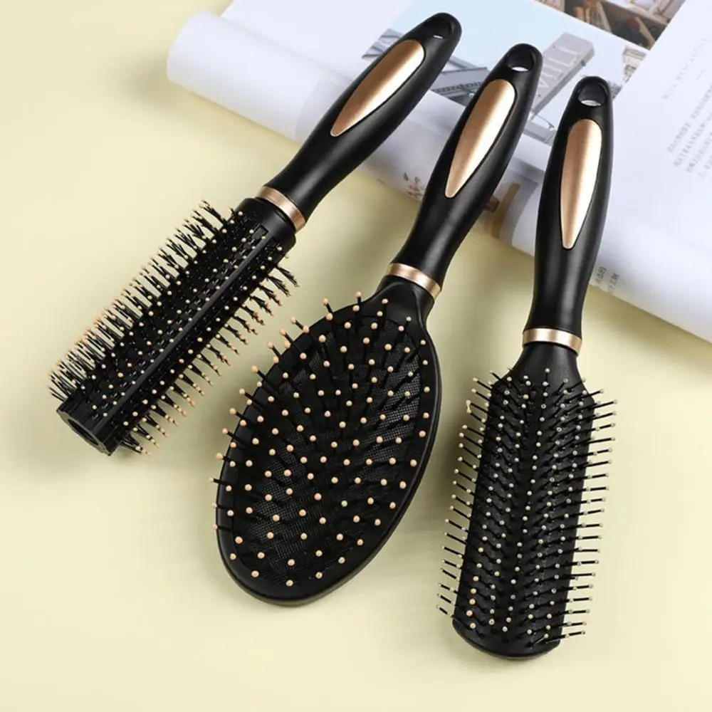 

Detangling Hair Brush Roll Hairbrush Hollowing Air Cushion Combs Wide Teeth Hair Comb Scalp Massage Comb Curly Hair Comb