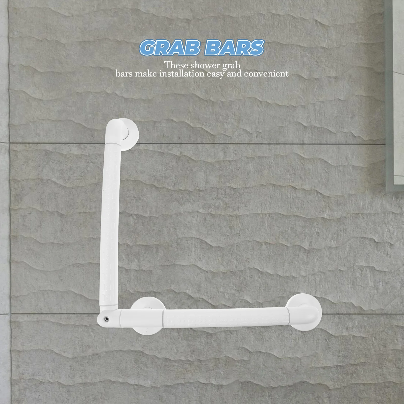 

Bathroom Handrail Grab Bars White Shower Handle Home Bathtub Elderly Safety Non Slip Stainless Steel Anti Skid Handrails