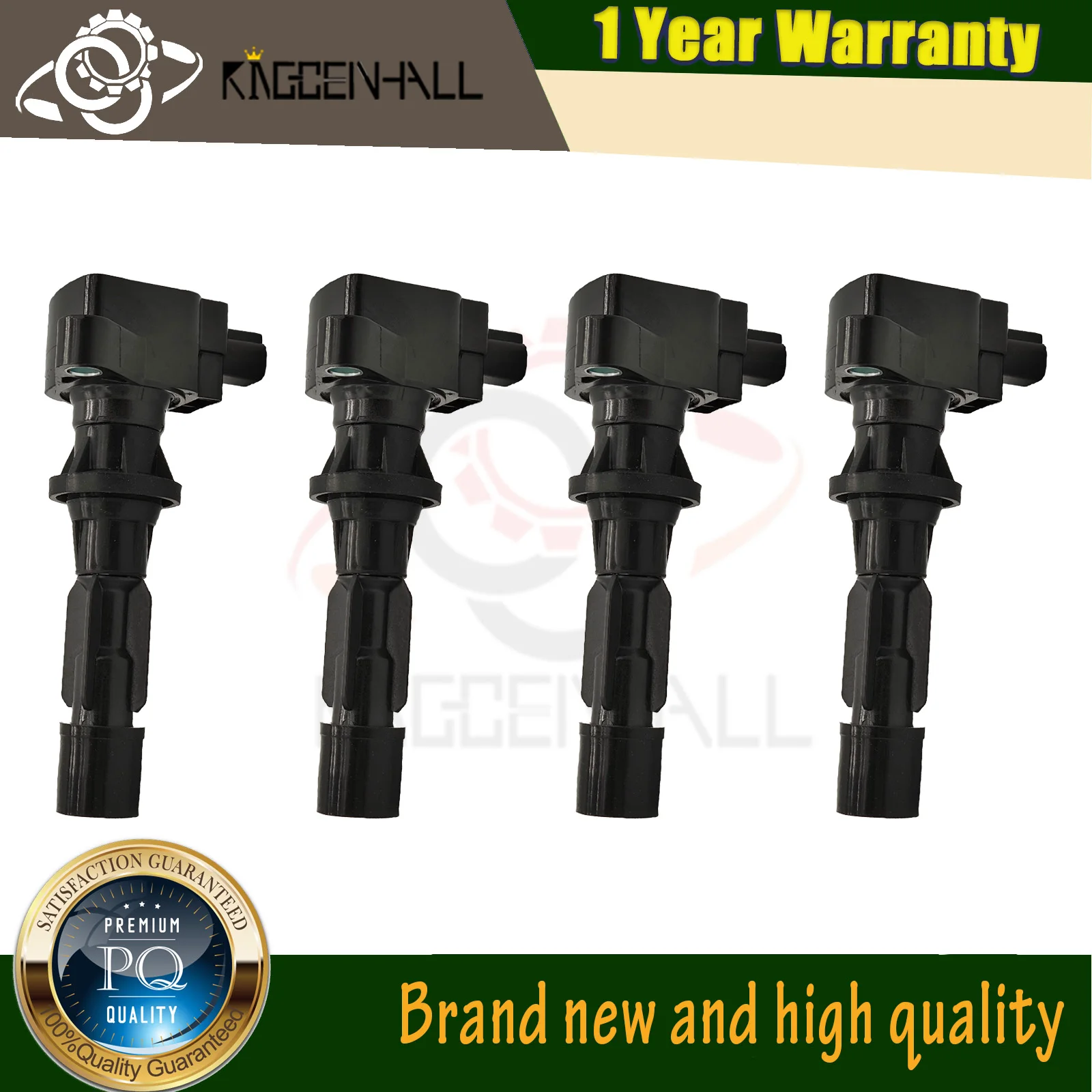

4PCS Ignition Coil 6E5G12A366 1716750 1404981 6E5G12A366AD 6E5Z12029AA UF516 For Ford- Fusion Galaxy- Mondeo S-Max Mercury