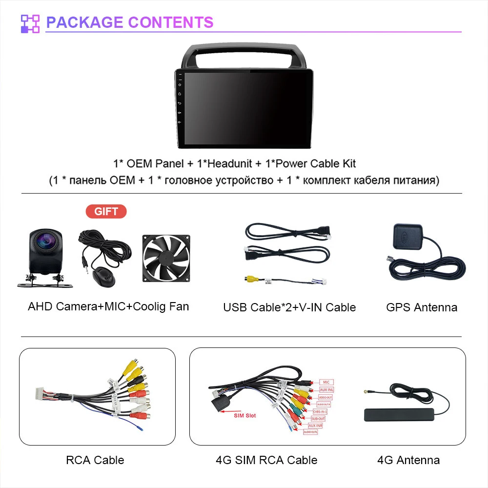 Android 15 Carplay Auto 2K Screen Car Radio Multimedia Player For Kia Carnival VQ 2006 - 2014 Autoradio Stereo 24-hour shipping