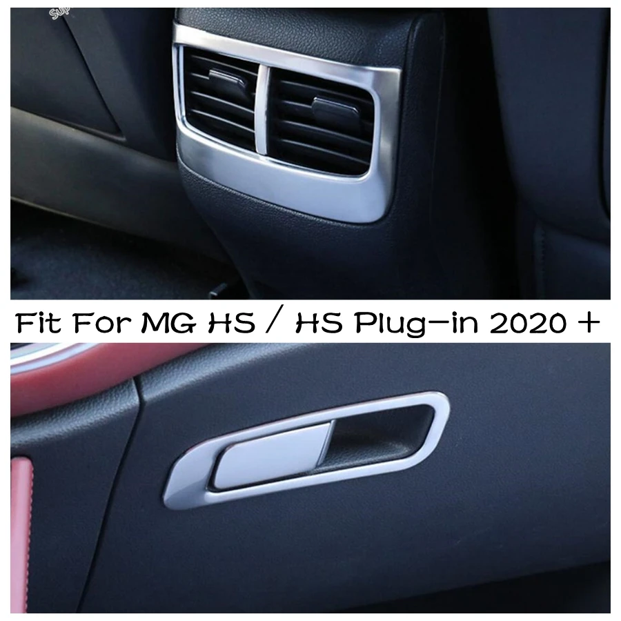 

Glove Box Sequins / Armrest Box Rear Air Conditioning AC Vent Outlet Cover Trim Accessories For MG HS / HS Plug-in 2020 - 2024