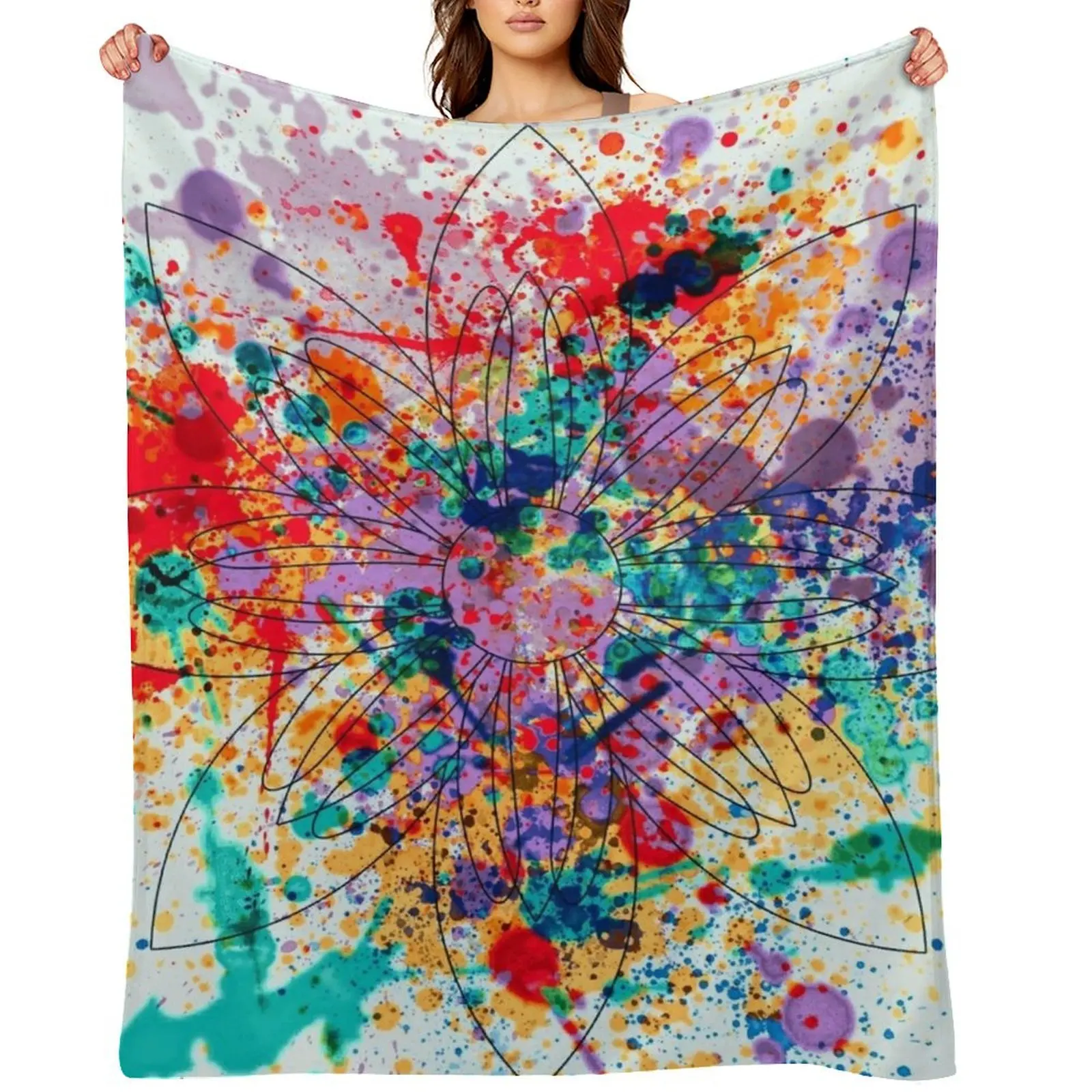 

ABCDE Throw Blanket Sofa Nap Stuffeds Luxury Thicken Blankets