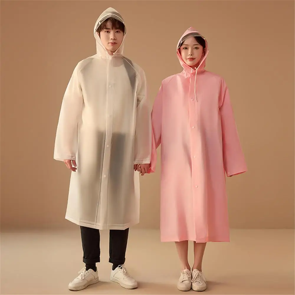 

Eva Adult Backpack Raincoat Non-disposable Raincoat Outdoor Waterproof Thickened Raincoat Eva Raincoat Full Body One-piece