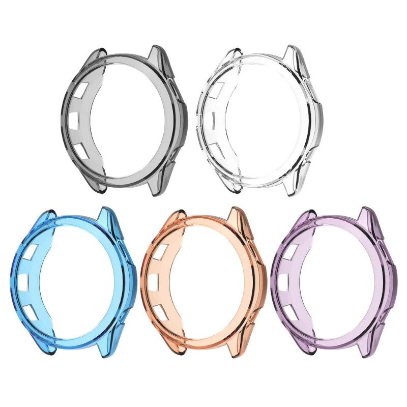 Защитная крышка экрана для смарт-часов Garmin Forerunner 265 265S, защитный чехол, Противоударная рамка, полноразмерный чехол-бампер