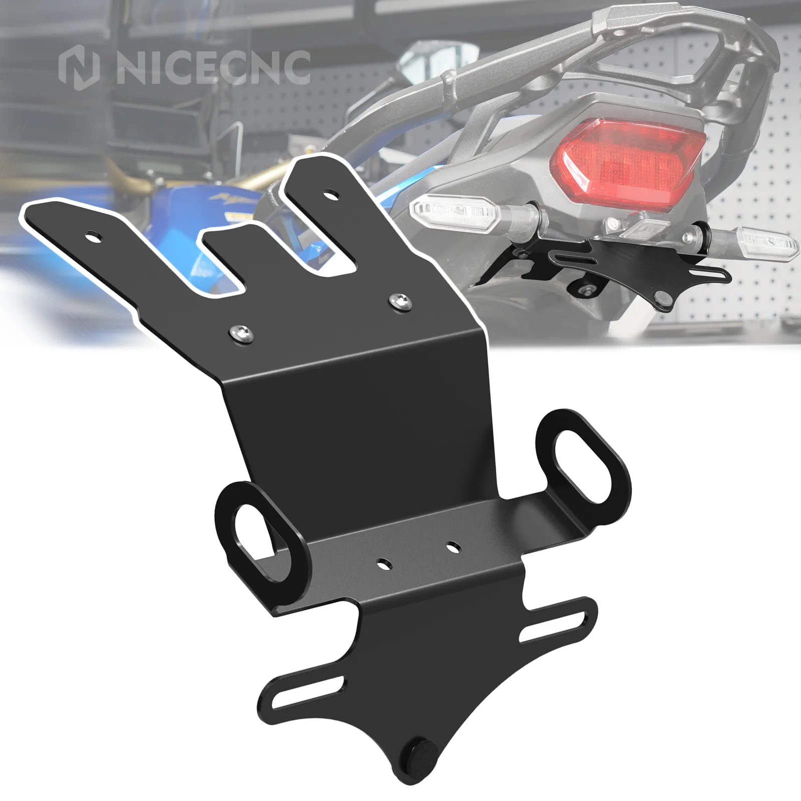 

Motorcycle Rear Fender Eliminator Kit Tail Tidy for Honda CRF1100L Africa Twin/Adventure Sports 2020-2025 License Plate Holder