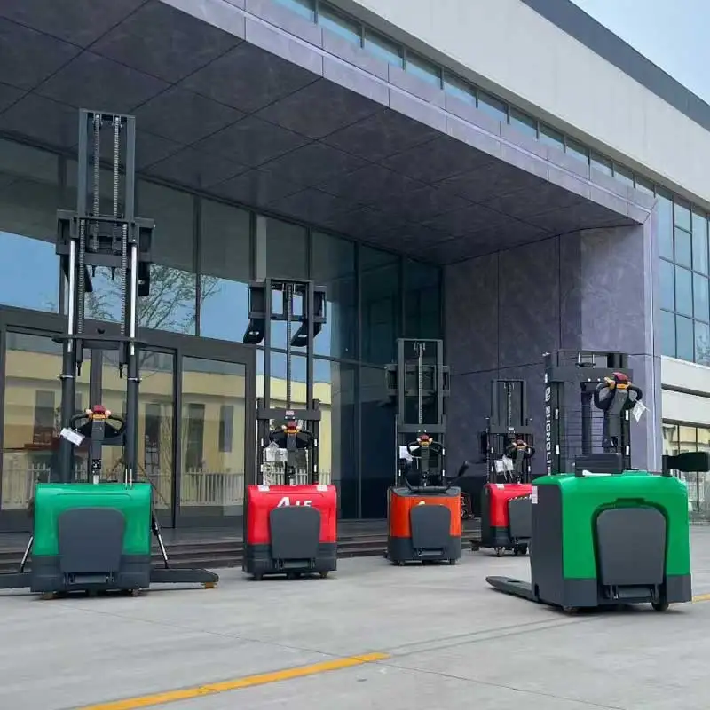 

Self Loading Portable Forklift Electric Stacker 2000kg 1500kg Forklift