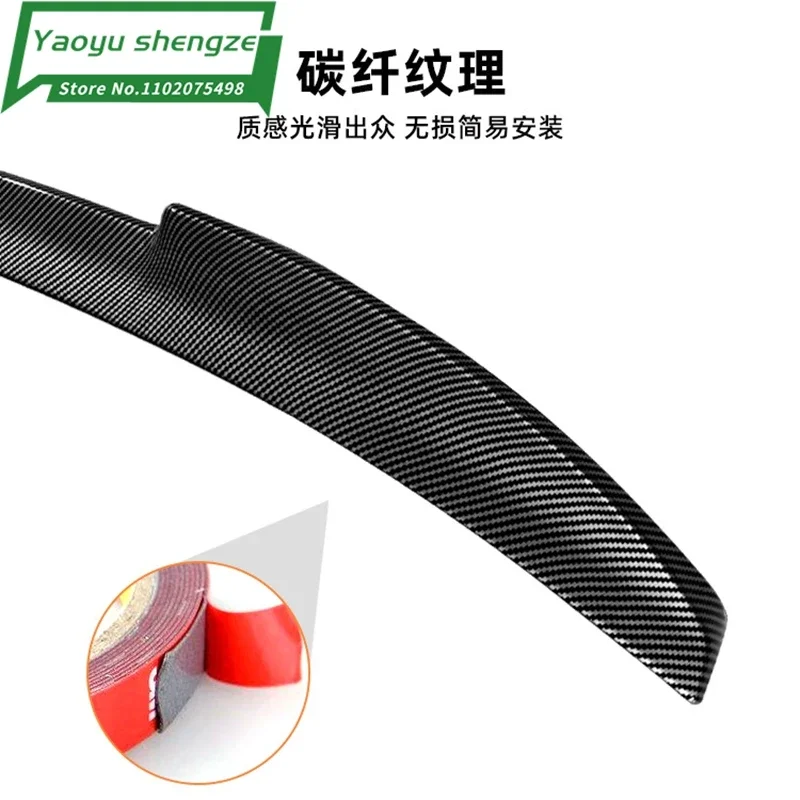 Styling Wing For Ford Mustang Mach-E MachE Car Accessories Rear Trunk Spoiler ABS Rear Wing Trunk Lip Lid Bumper