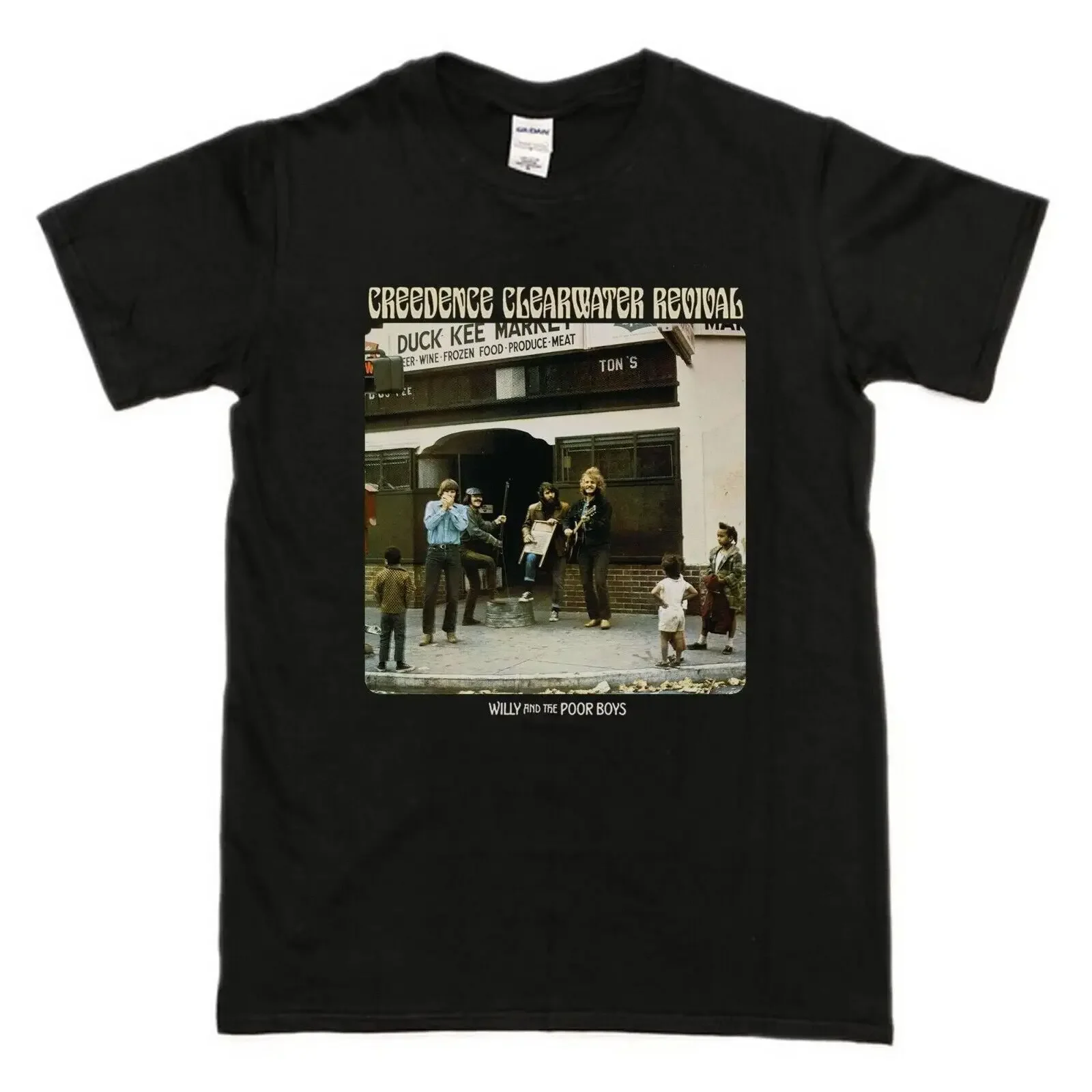 

Creedence Clearwater Revival Music Band Vintage Rock T Shirt For Fans