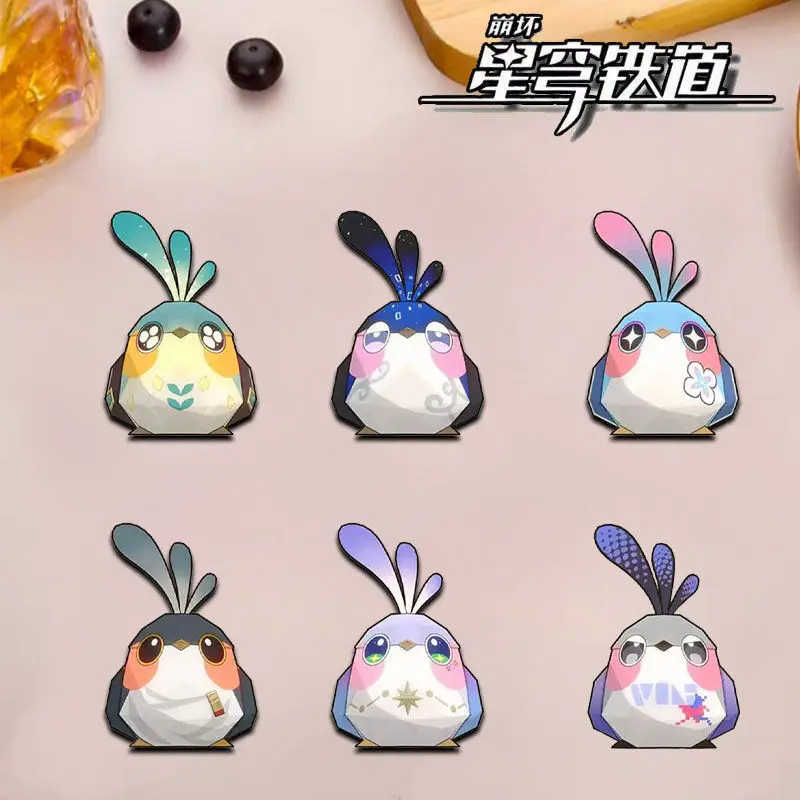 

Honkai: Star Rail Firefly Robin Trailblazer женская брошь модная креативная милая фигурка для косплея броши для сумки аксессуары подарки