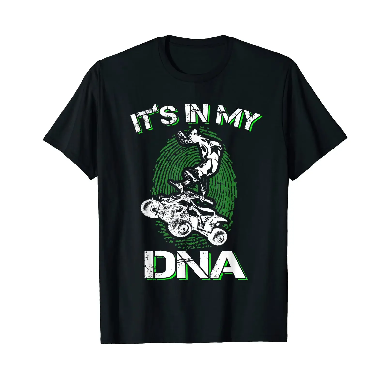 ATV It's in my DNA Freestyle Quad Bike T-Shirt im Vintage-Stil, gewaschene Designerkleidung, Oberteil für den Alltag, bequeme Grafik