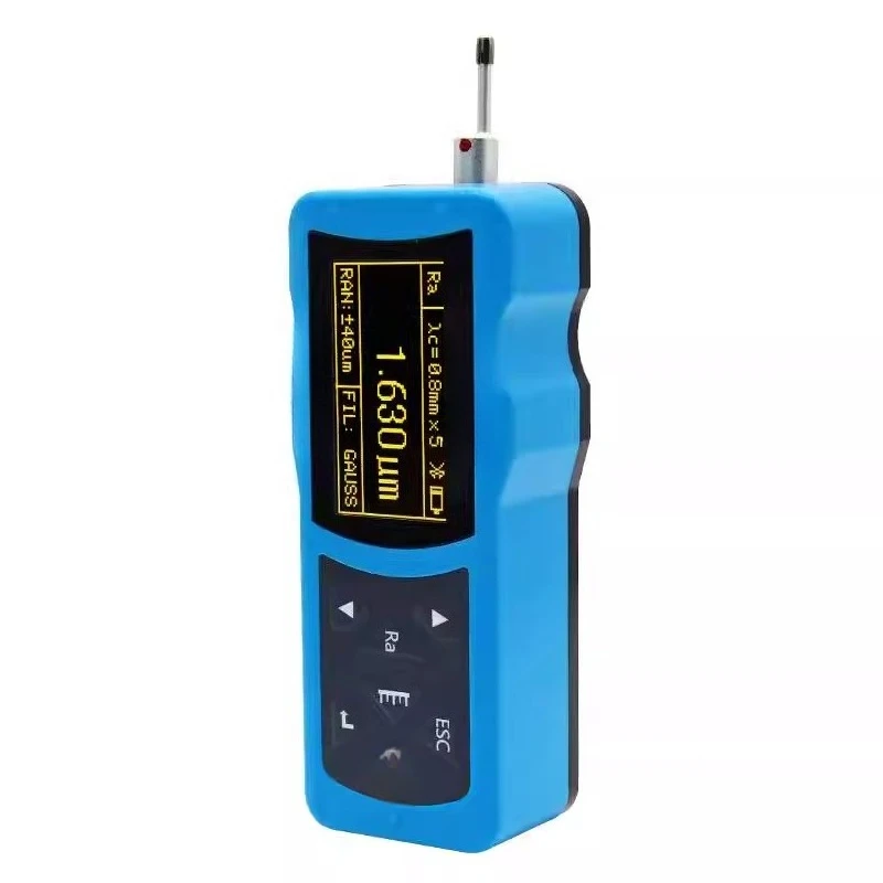 

Surface roughness meter, metal mold, steel plane, deep grooves, small holes