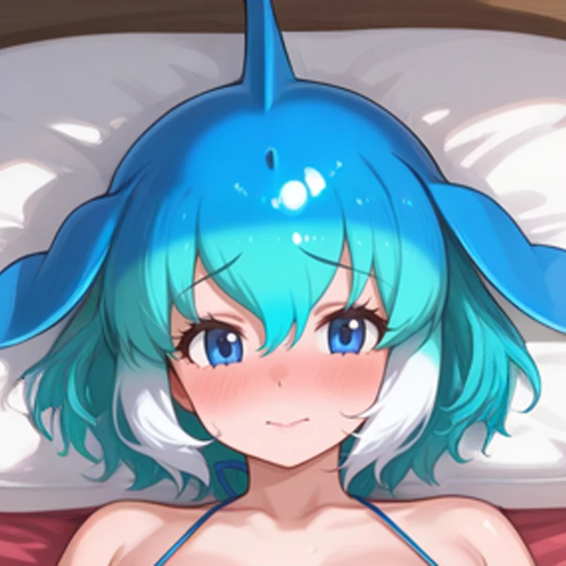 Dakimakura Anime Custom Bottlenose Dolphin Pillow Cover Double-sided Print 2WAY Life-size Pillowcase Gifts