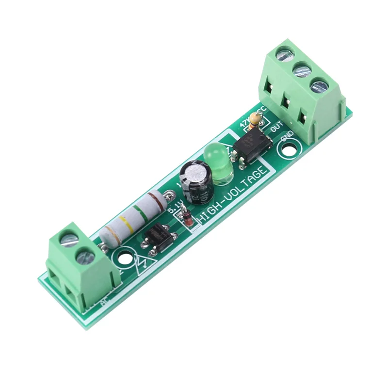 B74A 10PCS AC 220V Modulo di Isolamento Accoppiatore Ottico Scheda Rivelatore di Tensione TTL 3-5V SCM Test Per Microcontrollore PLC Adattivo