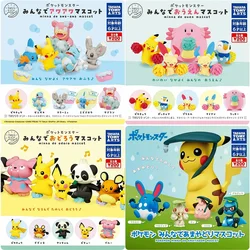 POKEMON GACHA Bathing Bubbles Dancing Cheerleading Climbing Snubbull Cleffa Pikachu Slowpoke Dedenne FIGURE MODEL TOYS