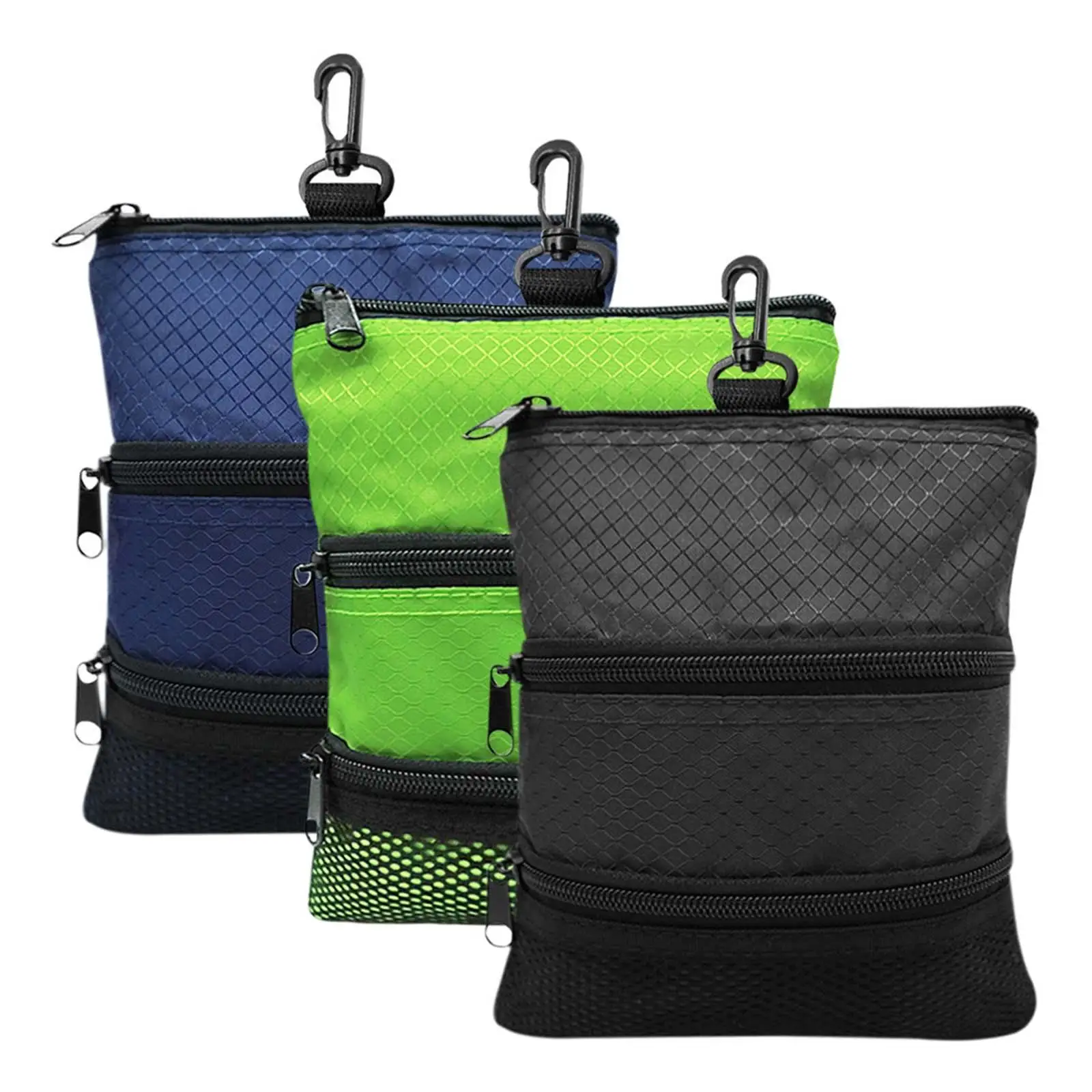 

Портативная сумка для мяча для гольфа, чехол на молнии, водонепроницаемая переноска, многофункциональная сумка-органайзер для занятий спортом на открытом воздухе, аксессуары для гольф-клуба