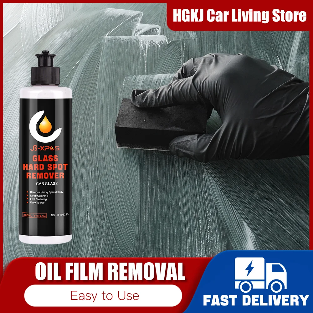 

Glass Oilm Film Removal Cream Eliminate Heavy Spots Glass Polishing Degreaser Universal Rainproof Glass Cleaner JB 20