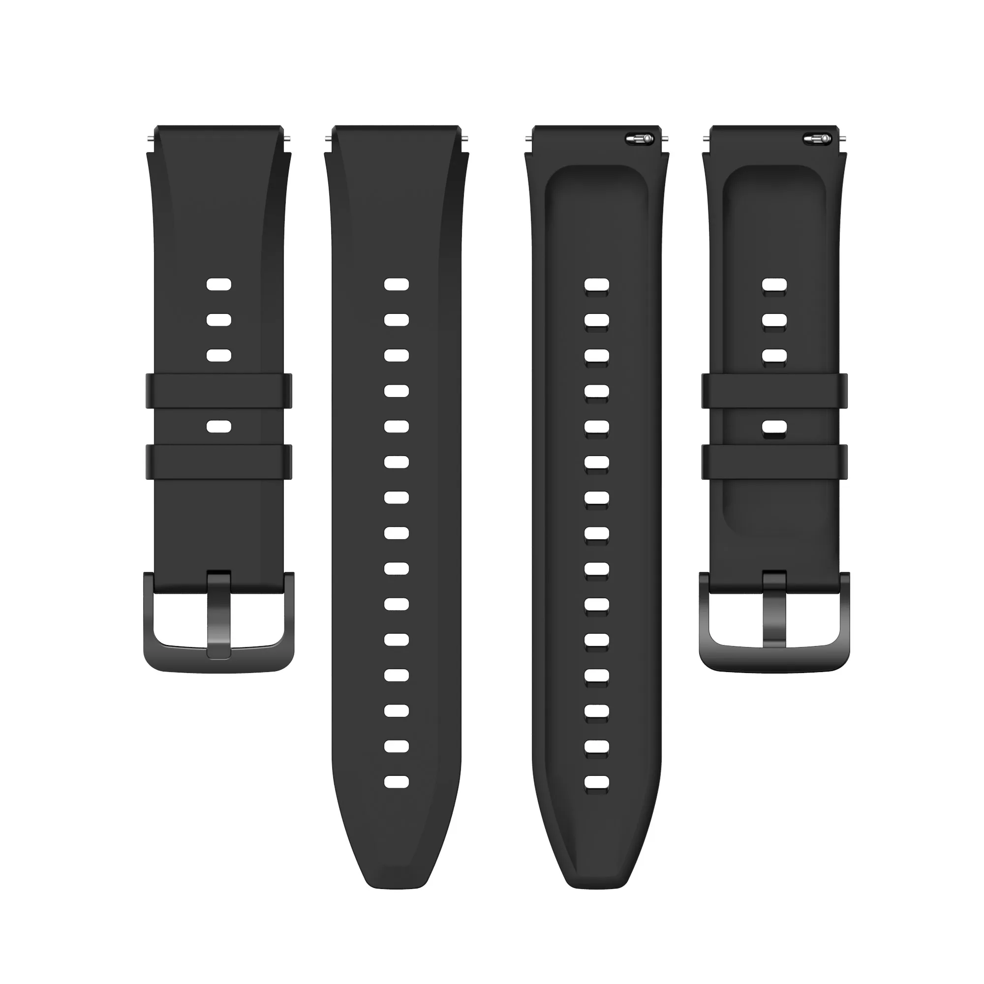 Gelang Jam Silikon 22Mm untuk Jam Tangan Xiaomi Asli Gelang Tali S1 Gelang Jam Tangan Pengganti Mode Olahraga Korea